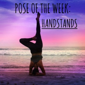 Pose of the Day: Handstand